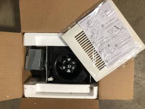 Panasonic Whisper Mighty Pick-A-Flow 7090 CFM CeilingWall Bathroom Exhaust Fan, Energy Star with 9 in. x 9 in. Grille Footprint Customer Returns See Pictures