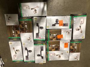 Lot of Assorted Door Handles Various Models and  Conditions Customer Returns See Pictures