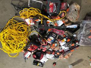 Lot of Assorted Hand Tools and Hardware Various Models and Conditions Customer Returns See Pictures