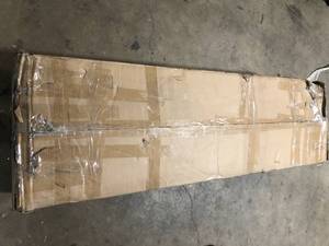 StyleWell Dowden Charcoal Black Buffet  Customer Returns See Pictures