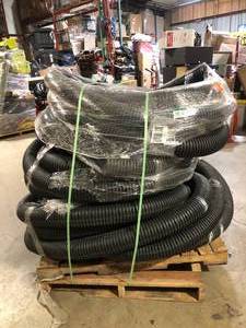 Pallet of Advanced Drainage Systems 4 in. x 50 ft. Singlewall Perforated Drain PipeCustomer Returns See Pictures