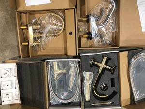 Lot of Assorted Faucets Various Models and Conditions Customer Returns See Pictures