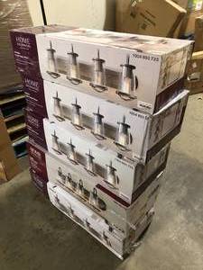 Lot of Assorted  Vanity Lights  Various Models and Conditions Customer Returns See Pictures