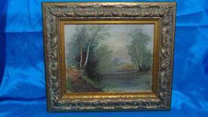 Late 19th or 20th Century Oil on Canvas Unsigned