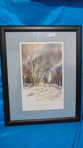Door County Lighthouse Series #2 Cana Island Signed By Kari Anderson