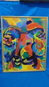 Oil on Canvas Signed By Audrey Bowles