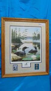 Boundary Waters 1990 Signed By Leo Stains