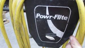 Power Flite 17 Floor Scrubber With New Driver Head