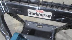 (2) Plastic Saw Horses With Wood Biscuits