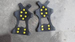 Two Pairs of Ice Cleats