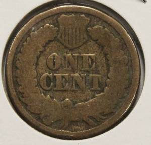 lot 34 image: 1862 Indian Head Penny