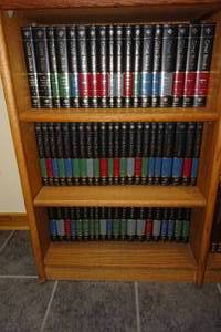 Leather Bound Britannica Great Books