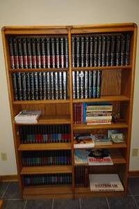 Wood Book Case