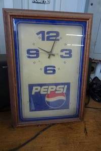 Vintage Pepsi Wall Clock