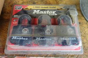 3 Pack of Master Padlocks