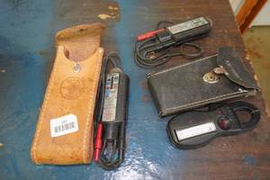 Vintage Voltage and Amperage Testers