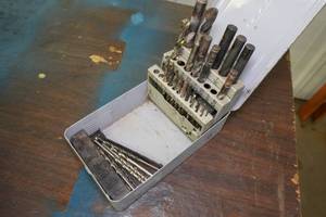 30 Drill Bits in Metal Case