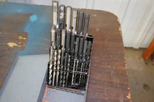26 Drill Bits in Metal Case