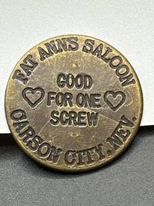 Fat Anns Brass Brothel Token