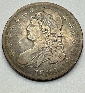 1833 Capped Bust Half Dollar