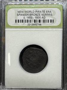 New World Pirate Era Coin c.1400-1600 AD