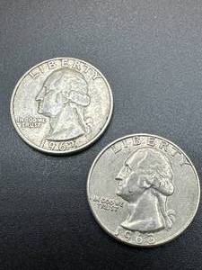 1962 & 1963 Washington Quarters