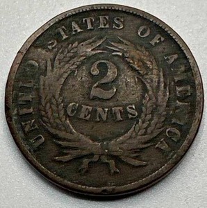 1864 Two Cent Piece