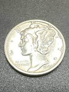 1944 Mercury Dime (Beautiful)