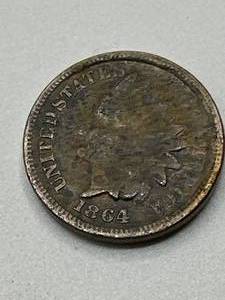 1864 Indian Head Penny