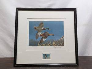 Framed Print With Stamp