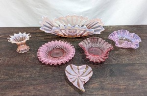Collection of Pink Glassware