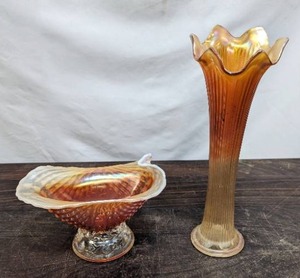 Two Pink Lusterware