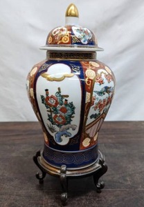 Imari Style Urn