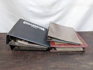 Collection of Four Trading Card Albums