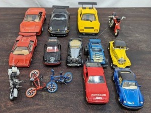 Collection of Model Cars and Motorcycles