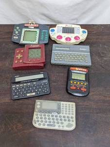 Collection of Handheld Electronic Toys