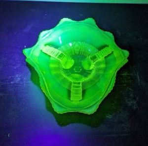 Uranium Glass Bowl