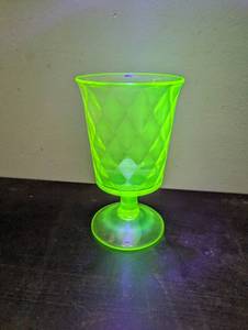 Uranium Glass Cup