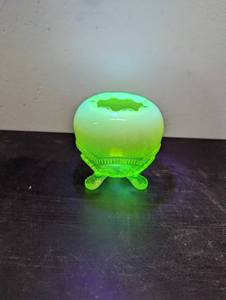 Uranium Glass Vase