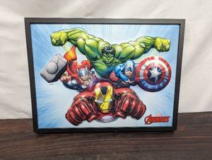 Framed Avengers Textile Art