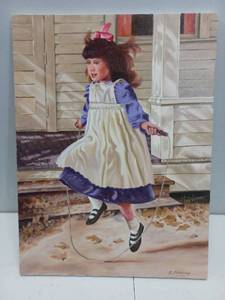 Roger Pickering Girl Jumping Rope