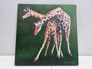 Roger Pickering Green Giraffes