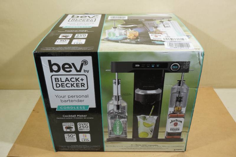 bev by BLACK+DECKER Cordless Cocktail Maker Machine and Drink