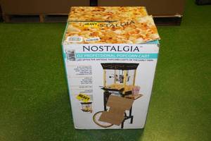 Nostalgia Professional Popcorn Cart