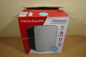 Frigidaire Stainless Steel Design Beverage Refrigerator -Fits 15 Cans