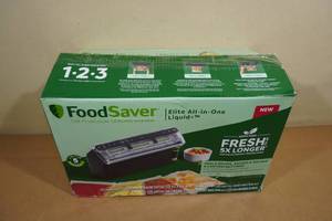 Food Saver Elite All-In-One Liquid  Sealer