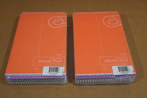 2 6-Packs 6x9 Steno Pads
