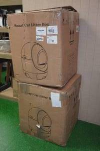 2 Smart Cat Litter Boxes