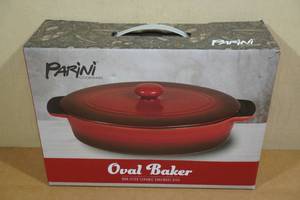 Parini Oval Baker Non-Stick Ceramic Bakeware Dish