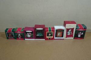 8 Hallmark Keepsake Christmas Ornaments -Humpty Dumpty, Polar Post